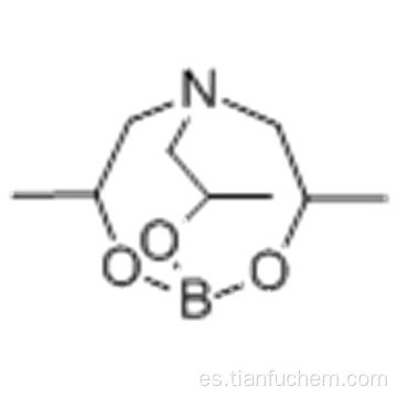2,8,9-Trioxa-5-aza-1-borabiciclo [3.3.3] undecano, 3,7,10-trimetil- CAS 101-00-8
